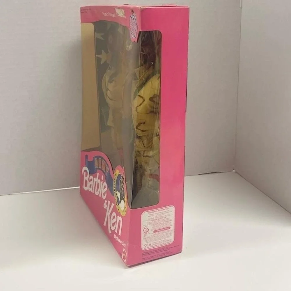 1992 AA Army Barbie & Ken Stars‎ & Stripes Deluxe Set 101st Airborne 5627